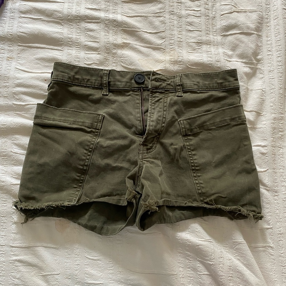 Frame Khaki Cargo Shorts size 26